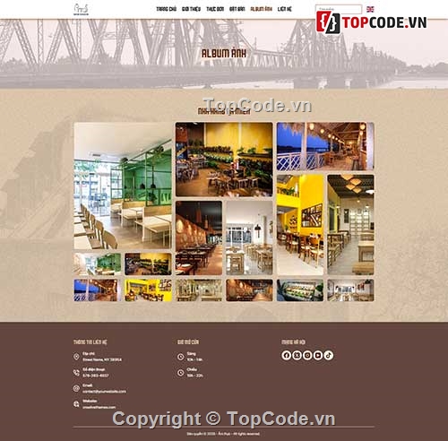 website nhà hàng WordPress,source code nhà hàng,template website ẩm thực,web nhà hàng chuẩn SEO,code web quán ăn,website cơm Việt